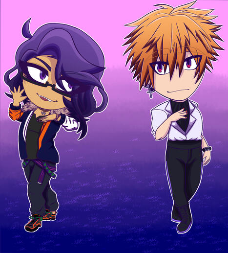 Anim and Beel Chibis